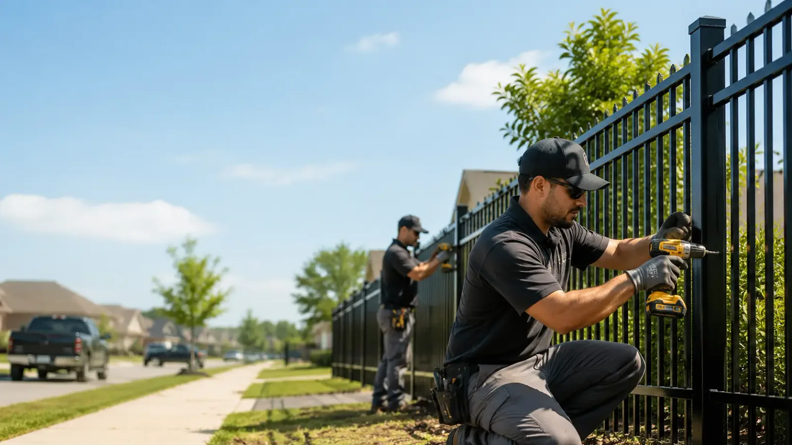Metal Fence Installation in Dry Ridge, KY
